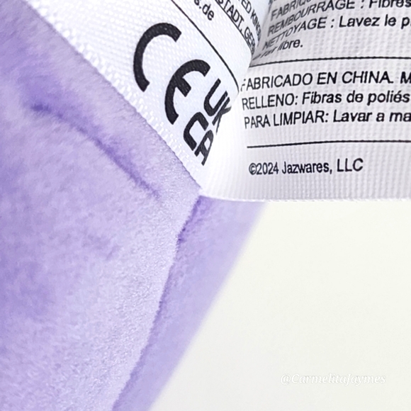 NAHOMY 🐸 Purple Tadpole Baby Frog Original Squishmallows By Kellytoy NWT - Picture 7 of 8